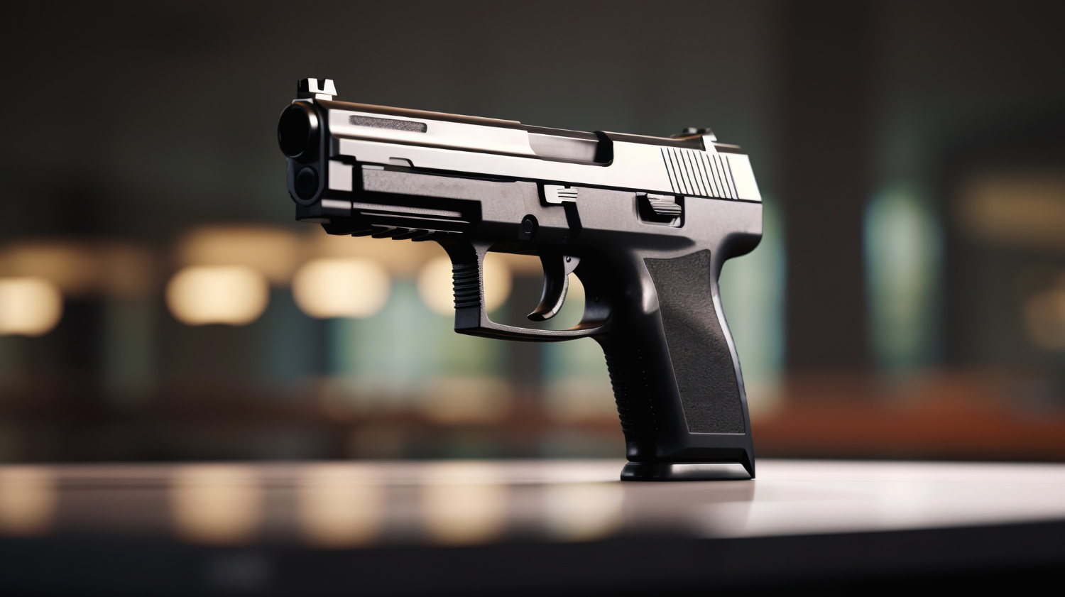 Caseta metalică de pistol